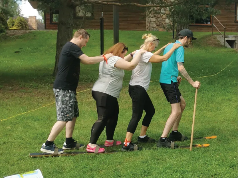 Team building equipment